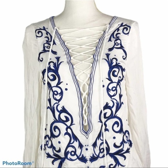 The Jetset Diaries embroidered dynasty tunic - Picture 8 of 14
